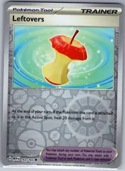 Leftovers 163/165 Reverse Holo SV: Scarlet & Violet 151 - Pokemon Card - NM - Image 1