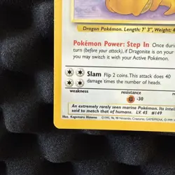 Dragonite 4/62 Fossil Holo Wotc Pokemon Card 1999 LP - Image 5