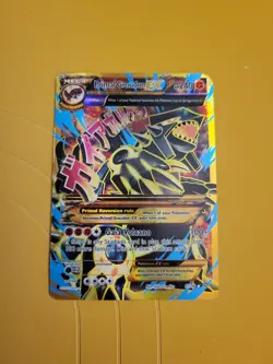 Primal Groudon EX Shiny Full Art Holo Card 97/98 XY-Ancient Origins - Image 1