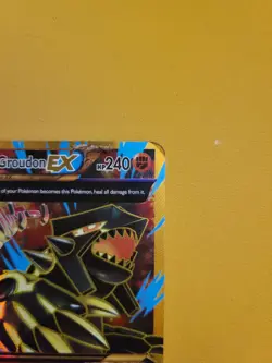 Primal Groudon EX Shiny Full Art Holo Card 97/98 XY-Ancient Origins - Image 3