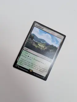 MTG - Brushland - Commander: Lord of The Rings NM/M Condition - Image 2