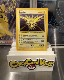 Wizards of the Coast Zapdos 16/102 Base Set Holo Rare Unlimited EN 1999 90HP - Image 1