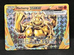 Machamp BREAK 60/108 Holo Rare XY Evolutions 2016 Pokemon Card - Image 1