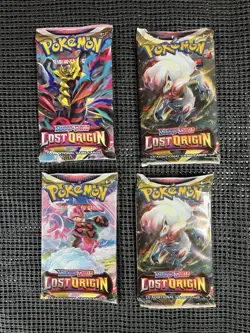 Pokemon TCG: Sealed Lost Origin Pack X4 820650850691 - Image 1