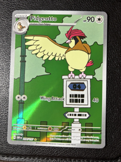 Pokemon TCG Pidgeotto - 208/197 - SV03: Obsidian Flames (OBF) LP - Image 1
