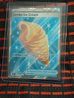 Jumbo Ice Cream 109/086 Ultra Rare ME04: Chaos Rising Pokemon Holo💥 PACK FRESH - Image 1
