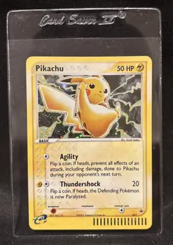 2003 Pokemon Nintendo Black Star Promo Halo Pikachu - Image 1