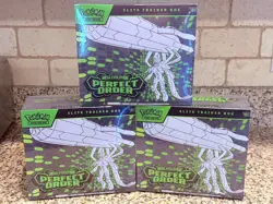 3x Pokemon Perfect Order Elite Trainer Boxes (ETB) – Factory Sealed 3 ETBS - Image 1