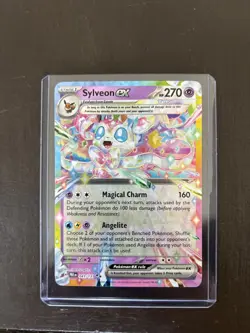 Sylveon ex 041/131 Holo Double Rare Prismatic Evolutions Pokemon Near Mint - Image 1