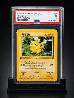 Pokemon - Jungle Pikachu 60 1st Edition 1999 PSA EX 5 - Image 1