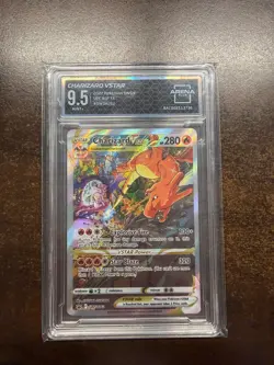 2022 Pokemon Sword Shield Promo Charizard Vstar SWSH262 Arena Club 9.5 - Image 1