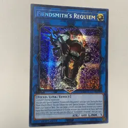 Fiendsmith's Requiem Prismatic Secret Rare Card Yu-Gi-Oh TCG - Image 2