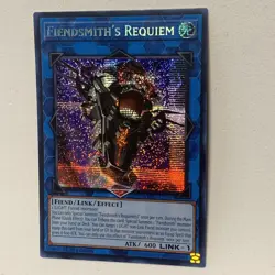 Fiendsmith's Requiem Prismatic Secret Rare Card Yu-Gi-Oh TCG - Image 4