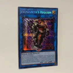 Fiendsmith's Requiem Prismatic Secret Rare Card Yu-Gi-Oh TCG - Image 5