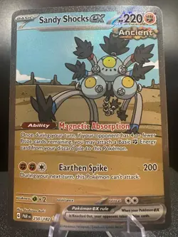 Sandy Shocks ex 250/182 Paradox Rift Pokemon Near Mint - Image 1