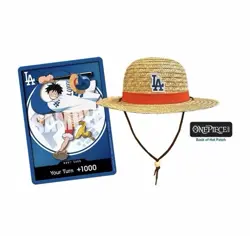 Los Angeles Dodgers One Piece Promo Card / Straw Hat 2026 - PREORDER (7/2) - Image 1