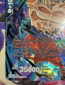 Dragon Ball Super Card Height of Mastery Son Goku, BT4-075 SPR Near Mint - Image 4