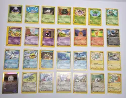 * Some Damage * Pokemon TCG E-Readers Cards lot of 28 - Image 1
