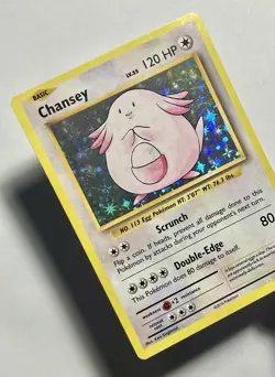 Chansey 70/108 (MP) Holo Rare XY Series: Evolutions 2016 Pokemon Card TCG - Image 3