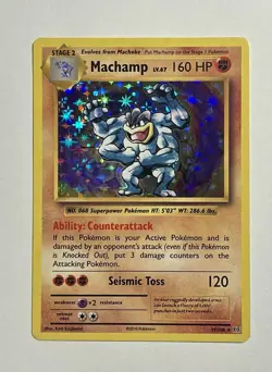 Machamp 59/108 (LP) Holo Rare XY Series: Evolutions 2016 Pokemon Card TCG - Image 2