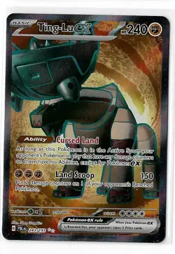 Pokemon TCG Ting-Lu ex 243/193 2023 Paldea Evolved Ultra Rare Card - NM - Image 1