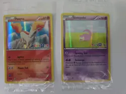 Pokemon Slowpoke & Ponyta CARD 20th Anniv GENERATIONS Toys"R"Us Sealed. - Image 1