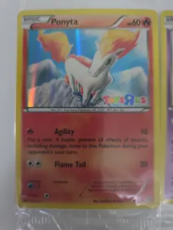 Pokemon Slowpoke & Ponyta CARD 20th Anniv GENERATIONS Toys"R"Us Sealed. - Image 2