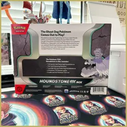 Pokemon TCG Houndstone ex Box Factory Sealed Promo Oversized Card - Image 2