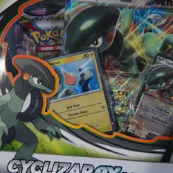 Pokemon Cards - CYCLIZAR EX BOX (4 Boosters, 2 Foils, 1 Jumbo Foil) - Sealed 820650852336 - Image 2