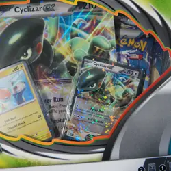 Pokemon Cards - CYCLIZAR EX BOX (4 Boosters, 2 Foils, 1 Jumbo Foil) - Sealed 820650852336 - Image 3