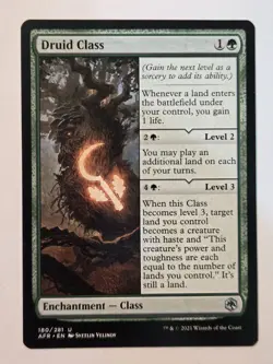 MTG Druid Class AFR 180/281 Regular Uncommon - Image 2