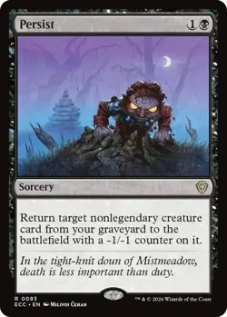 NM Persist, MTG, Lorwyn Eclipsed, Magic the Gathering, 83 - Image 1