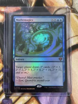 Mathemagics #0058 MTG Secrets of Strixhaven Foil English - Pack Fresh NM 🔥 - Image 3