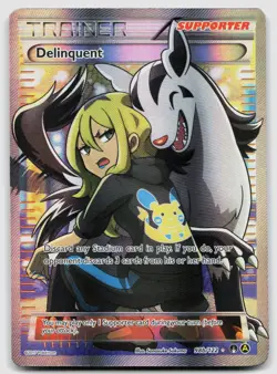 Delinquent 98b/122 Alternate Art Promos Pokemon LP - Image 1