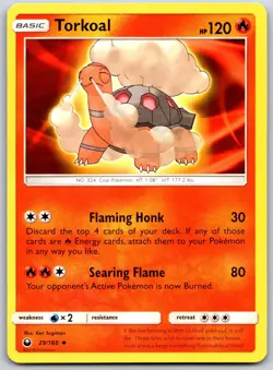 Torkoal 29 UC Celestial Storm Pokemon NM/M - Image 1