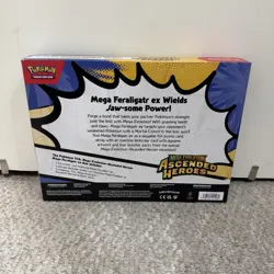 Pokemon TCG Ascended Heroes Mega Feraligatr ex Box Sealed New - Image 2