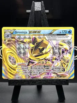 Pokemon TCG Greninja-Break BREAKPoint 41/122 Regular MP 2016 - Image 3