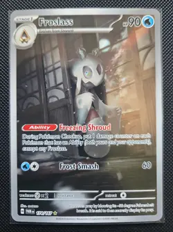 Pokemon TCG Froslass 174/167 Twilight Masquerade Illustration Rare TWM - Image 1