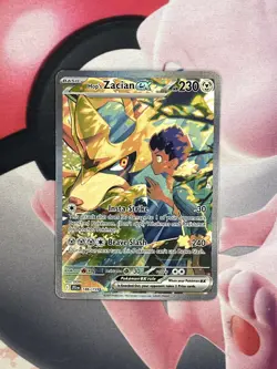 Hop's Zacian ex #186 Pokemon Journey Together Near Mint (NM) - Image 1
