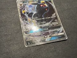 2017 Pokemon TCG Sun & Moon SM36 Black Star Promo Umbreon GX Full Art Pokemon - Image 3