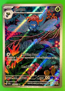 Gloom SV03: Obsidian Flames Illustration Rare 198/197 Pokemon TCG - NM English - Image 1