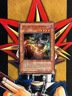 AST-076 Emissary of the Afterlife Super Rare Unlimited Edition NM Yugioh - Image 1
