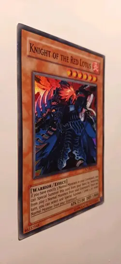 Knight of the Red Lotus - SOVR-EN032 - Super Rare - Yugioh LP - Image 4