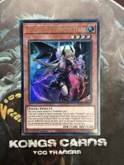 BLGG-EN081 Lacrima the Crimson Tears Ultra Rare YuGiOh! NEW - Image 1