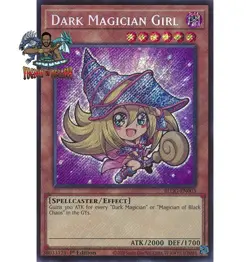 Yugioh! 1x Dark Magician Girl BLGG-EN003 Secret Rare 1st Ed NM - Image 1