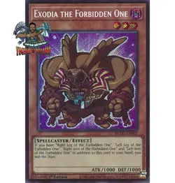 Yugioh! 1x Exodia the Forbidden One BLGG-EN002 Secret Rare 1st Ed NM - Image 1