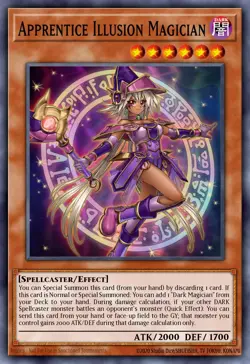 Apprentice Illusion Magician RA04-EN023 1st ED Yu-Gi-Oh! ULTRA RARE - Image 1