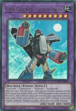 Super Vehicroid - Stealth Union - DUOV-EN078 - NM - Ultra Rare - 1st ed - Yugioh - Image 1