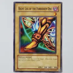 Right Leg of the Forbidden One - DLG1-EN018 - NM/VLP - Common - Unlimited Yugioh - Image 1