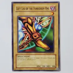 Left Leg of the Forbidden One - DLG1-EN019 - NM/VLP - Common - Unlimited Yugioh - Image 1